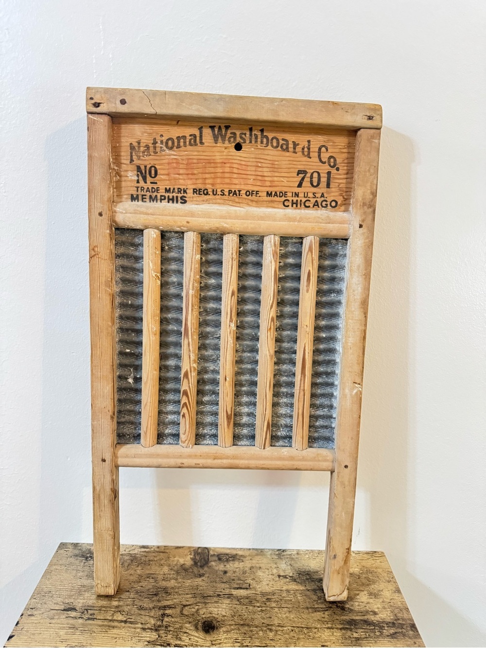 National Washboard Co. No. 701 Washboard | Made in USA - Picture 2 of 12